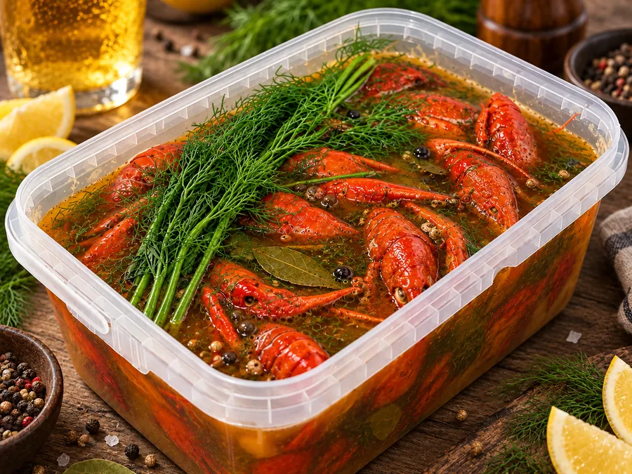 Класичні варені раки